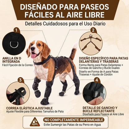 Botas impermeables conectadas 4 en 1